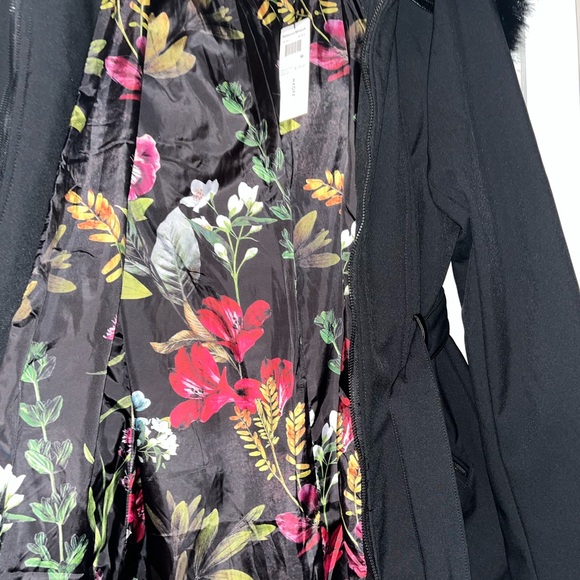 NWT, Rebecca Minkoff Black Coat, Size Medium - Picture 2 of 8